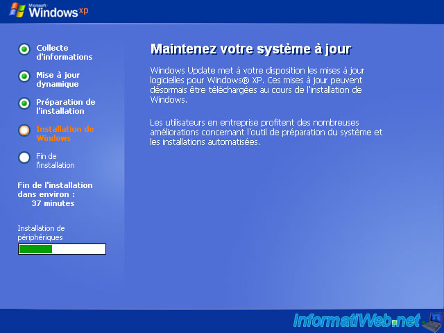 Format your computer and reinstall Windows XP - Page 6 - Windows -  Tutorials - InformatiWeb