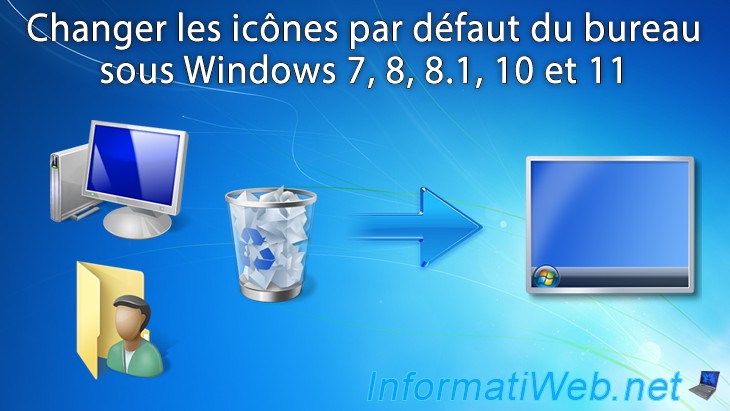 Afficher les icônes du Bureau sous Windows 11