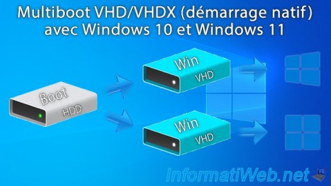 Multiboot VHD/VHDX avec Windows 10 et Windows 11