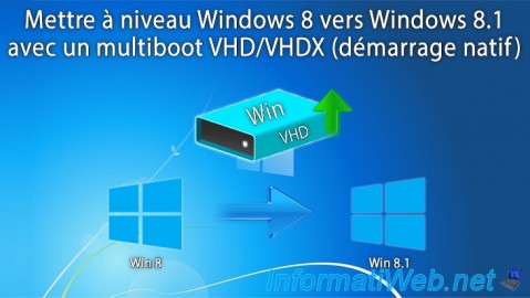 Multiboot VHD/VHDX - Mettre à niveau Windows 8 vers Windows 8.1