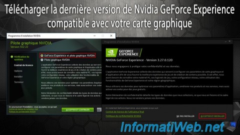 Nvidia GeForce Experience - Télécharger la dernière version disponible