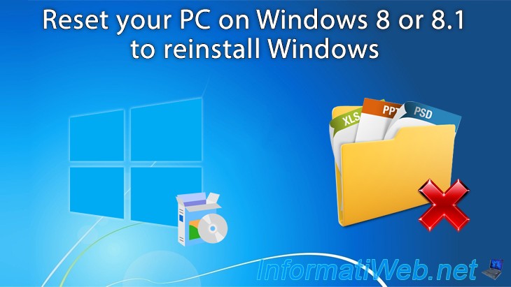 reset pc windows 8